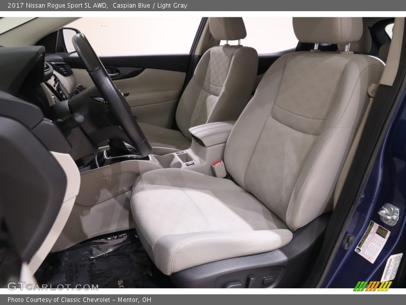 Caspian Blue / Light Gray 2017 Nissan Rogue Sport SL AWD