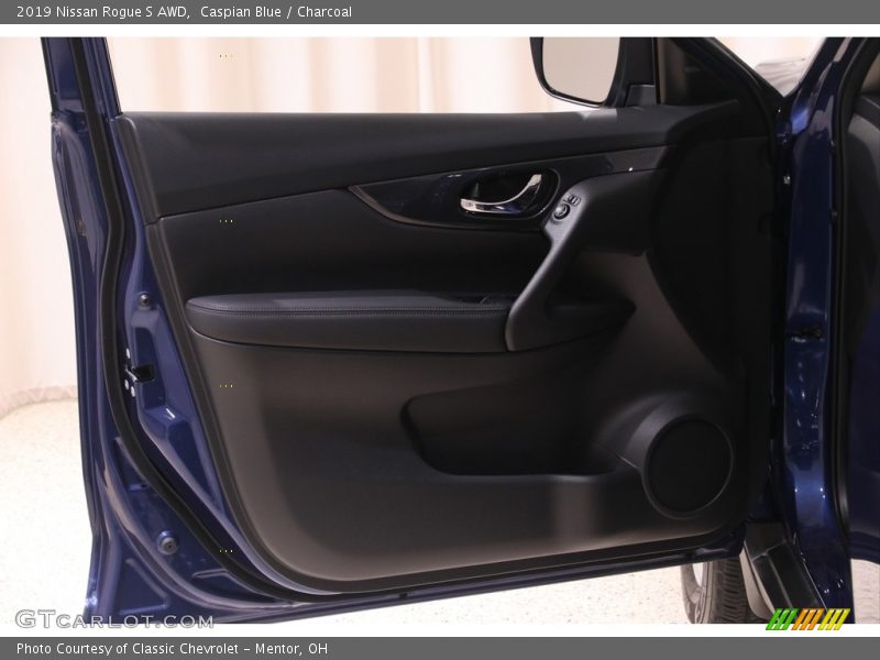 Caspian Blue / Charcoal 2019 Nissan Rogue S AWD