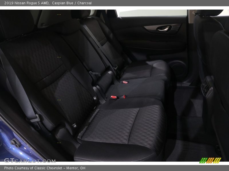 Caspian Blue / Charcoal 2019 Nissan Rogue S AWD