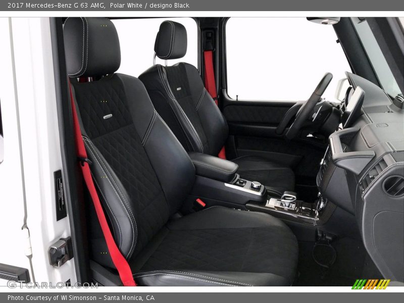 Polar White / designo Black 2017 Mercedes-Benz G 63 AMG