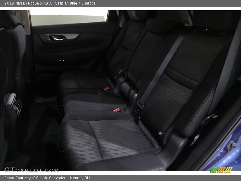 Caspian Blue / Charcoal 2019 Nissan Rogue S AWD