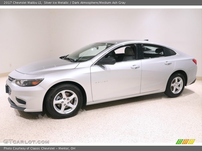 Silver Ice Metallic / Dark Atmosphere/Medium Ash Gray 2017 Chevrolet Malibu LS