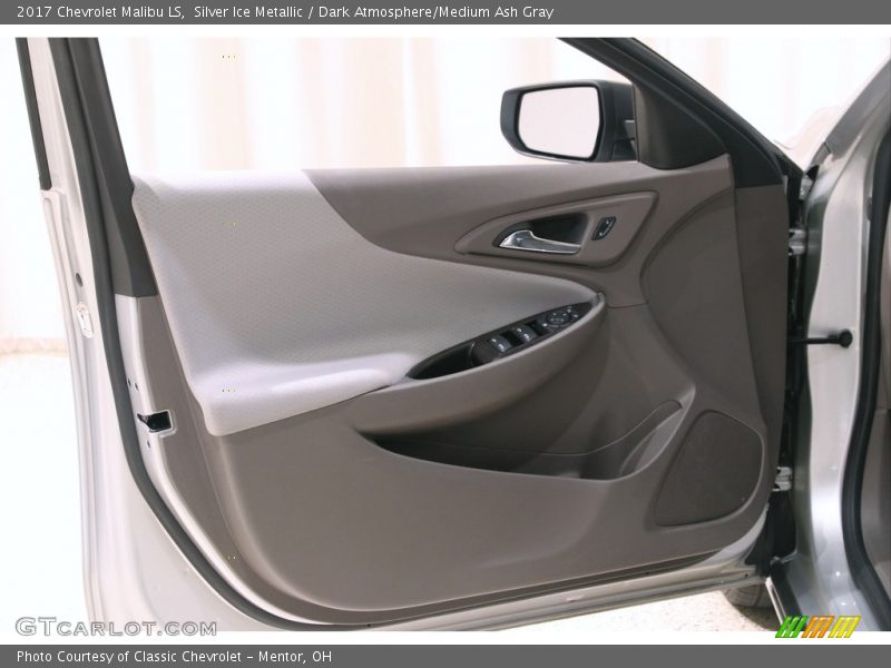 Silver Ice Metallic / Dark Atmosphere/Medium Ash Gray 2017 Chevrolet Malibu LS