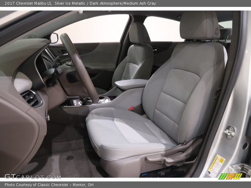 Silver Ice Metallic / Dark Atmosphere/Medium Ash Gray 2017 Chevrolet Malibu LS