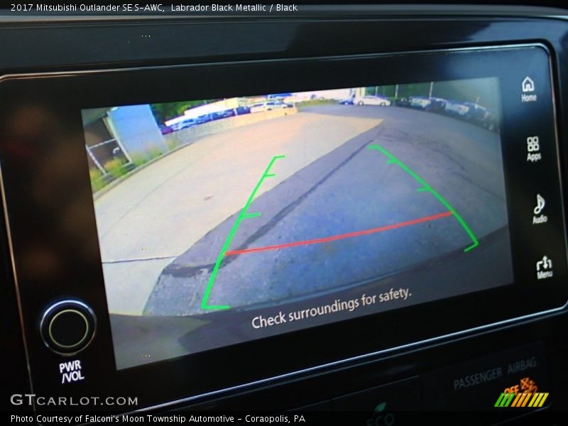 Labrador Black Metallic / Black 2017 Mitsubishi Outlander SE S-AWC