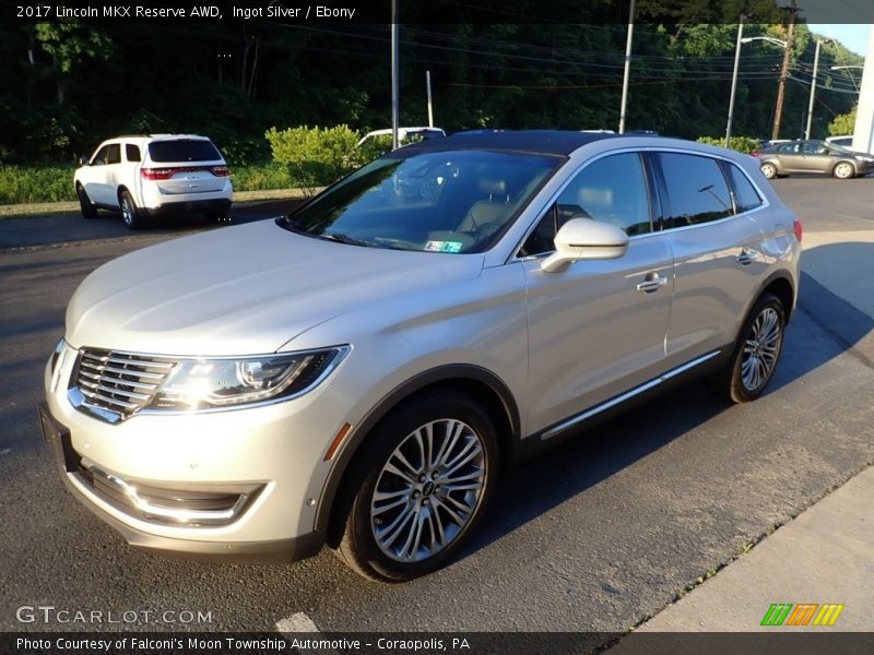 Ingot Silver / Ebony 2017 Lincoln MKX Reserve AWD