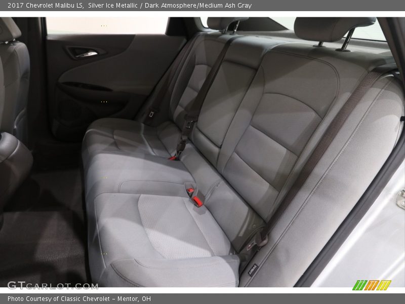 Silver Ice Metallic / Dark Atmosphere/Medium Ash Gray 2017 Chevrolet Malibu LS