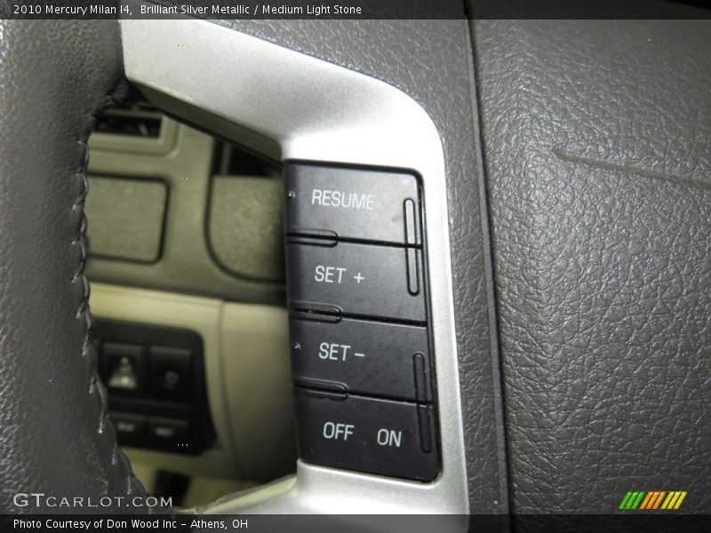 Brilliant Silver Metallic / Medium Light Stone 2010 Mercury Milan I4