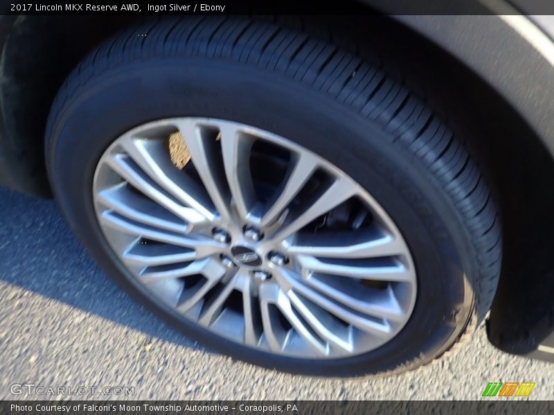 Ingot Silver / Ebony 2017 Lincoln MKX Reserve AWD
