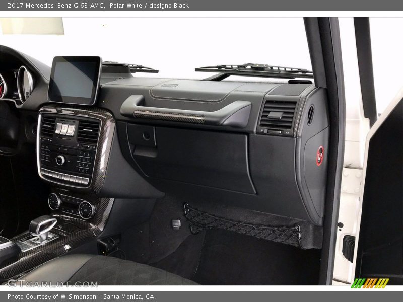 Polar White / designo Black 2017 Mercedes-Benz G 63 AMG