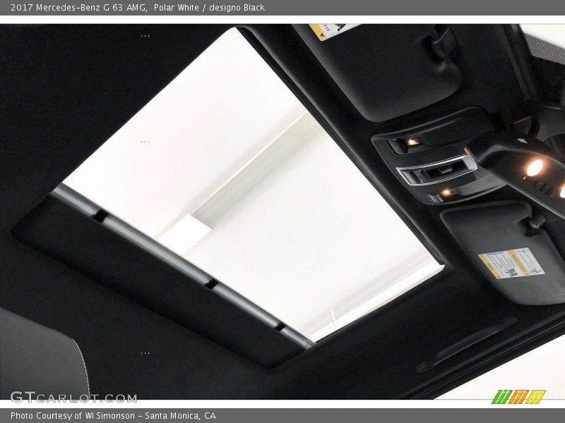 Polar White / designo Black 2017 Mercedes-Benz G 63 AMG