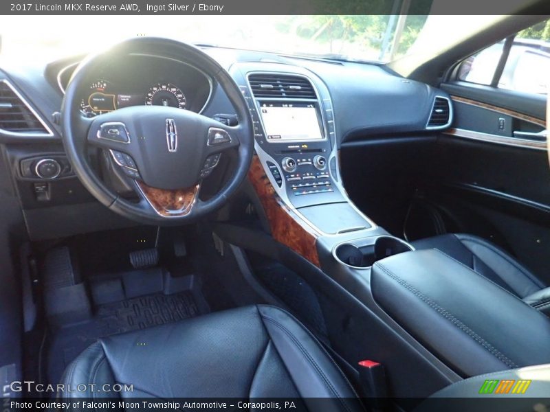 Ingot Silver / Ebony 2017 Lincoln MKX Reserve AWD