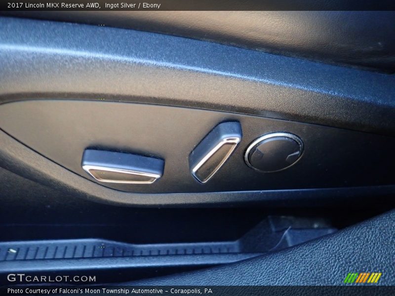 Ingot Silver / Ebony 2017 Lincoln MKX Reserve AWD