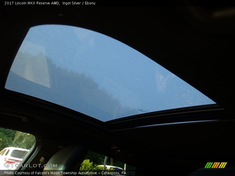 Ingot Silver / Ebony 2017 Lincoln MKX Reserve AWD
