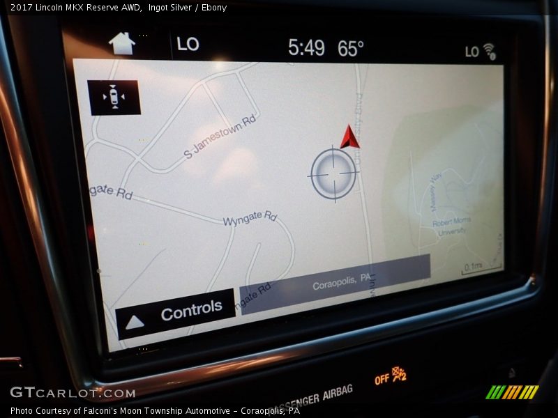 Ingot Silver / Ebony 2017 Lincoln MKX Reserve AWD