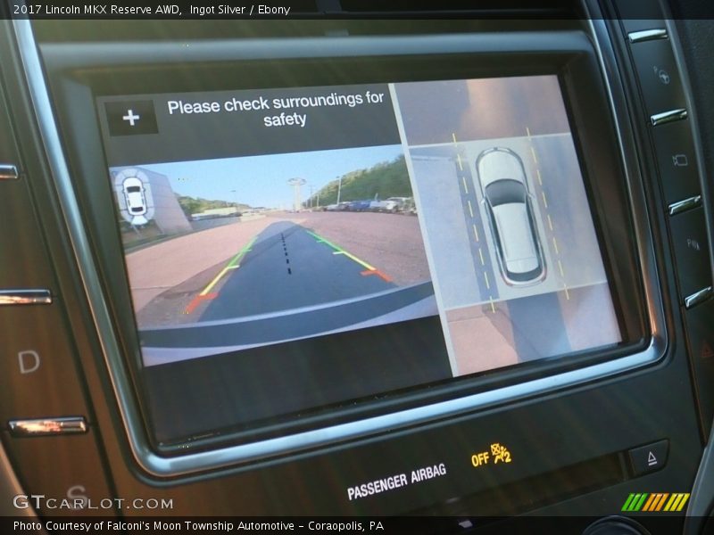 Ingot Silver / Ebony 2017 Lincoln MKX Reserve AWD