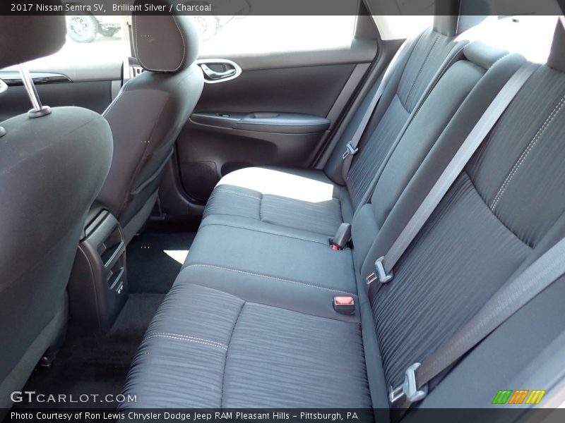 Brilliant Silver / Charcoal 2017 Nissan Sentra SV