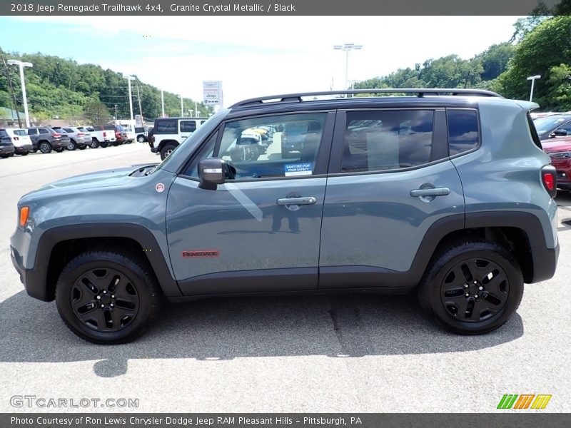 Granite Crystal Metallic / Black 2018 Jeep Renegade Trailhawk 4x4