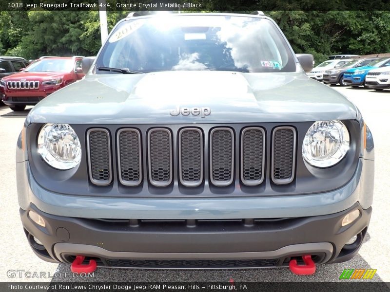 Granite Crystal Metallic / Black 2018 Jeep Renegade Trailhawk 4x4