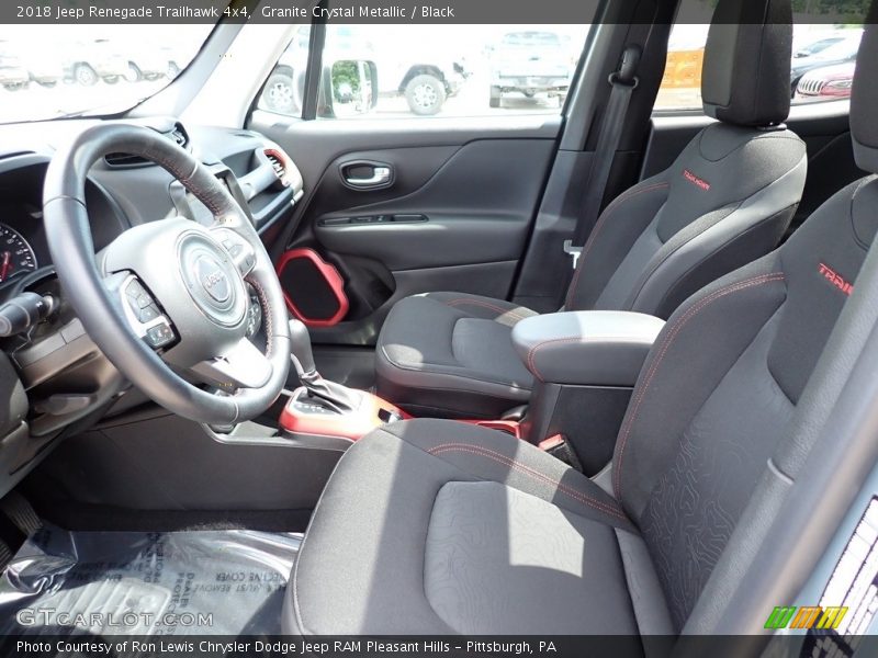 Granite Crystal Metallic / Black 2018 Jeep Renegade Trailhawk 4x4
