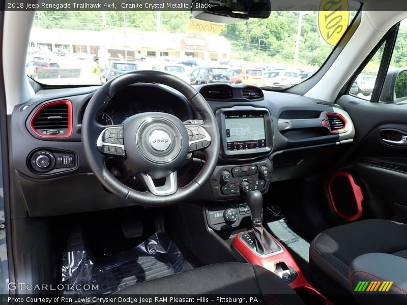Granite Crystal Metallic / Black 2018 Jeep Renegade Trailhawk 4x4