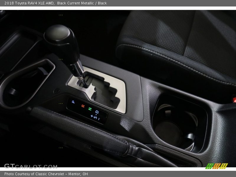 Black Current Metallic / Black 2018 Toyota RAV4 XLE AWD