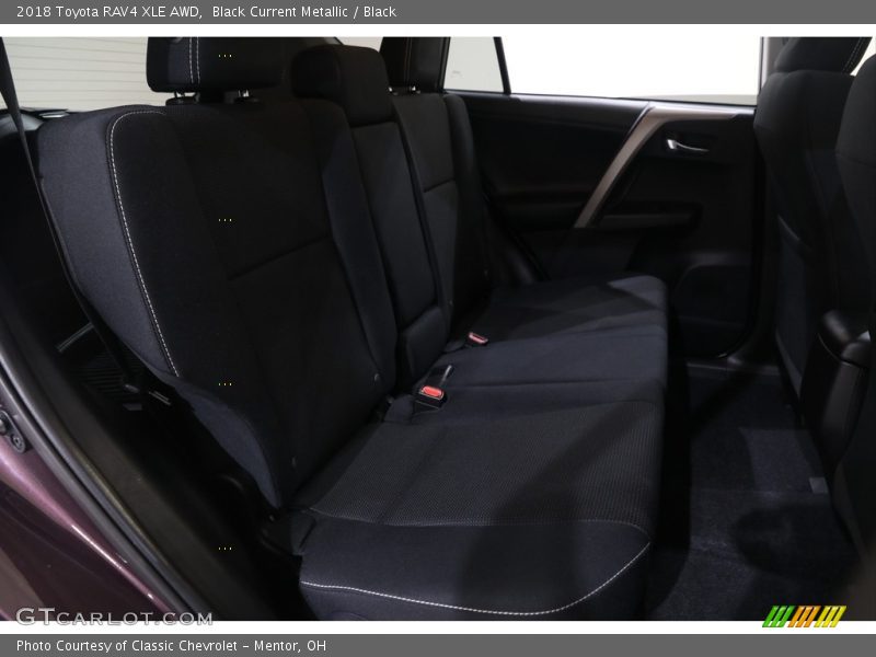 Black Current Metallic / Black 2018 Toyota RAV4 XLE AWD