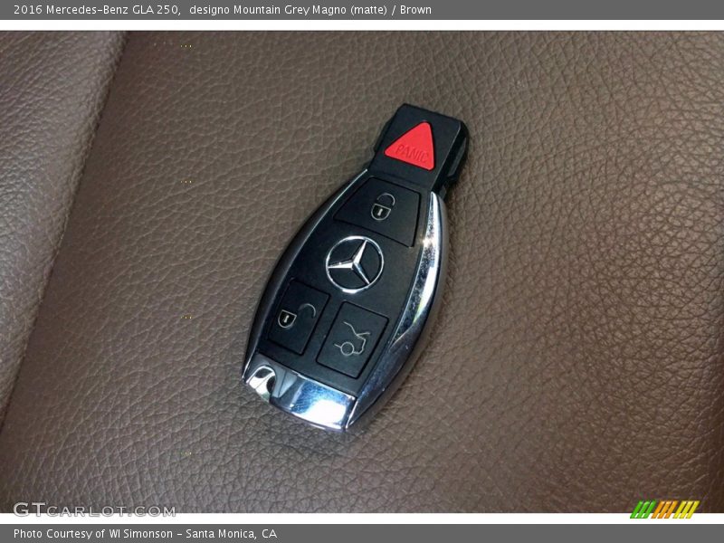 Keys of 2016 GLA 250