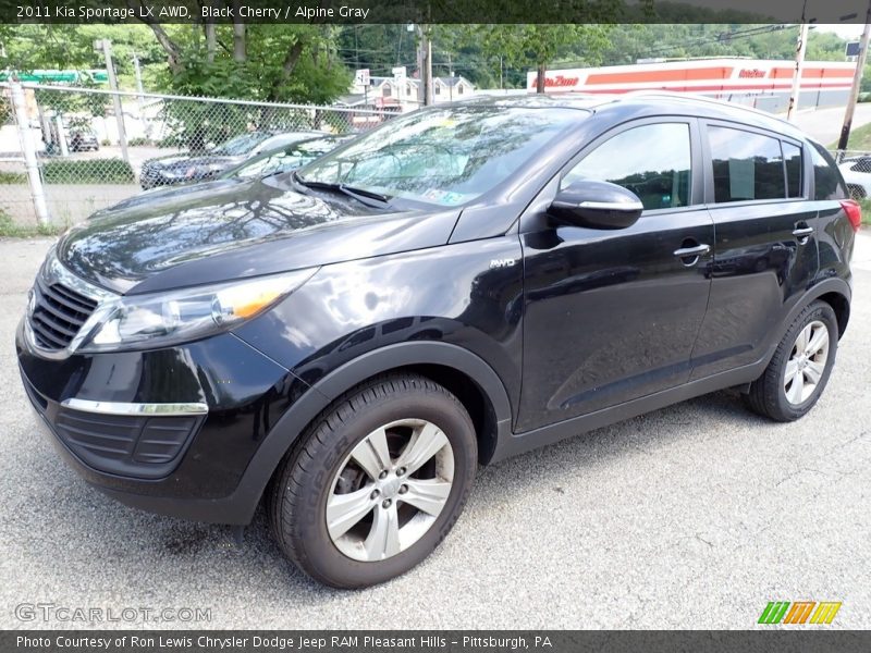 Black Cherry / Alpine Gray 2011 Kia Sportage LX AWD