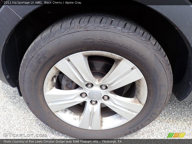 Black Cherry / Alpine Gray 2011 Kia Sportage LX AWD