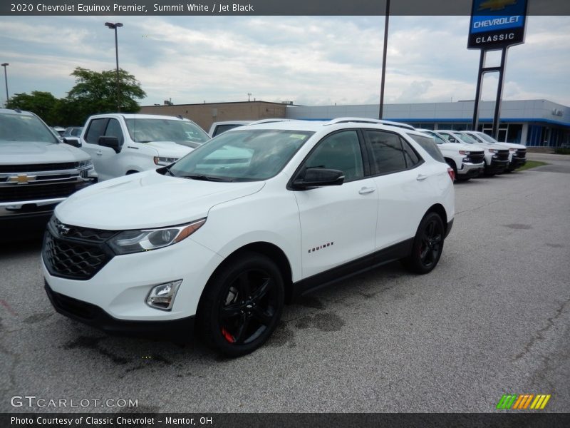 Summit White / Jet Black 2020 Chevrolet Equinox Premier