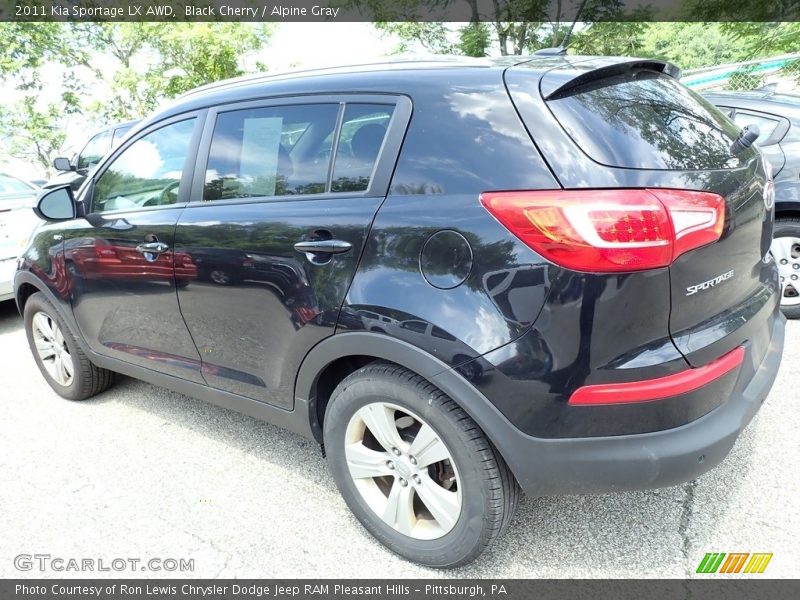 Black Cherry / Alpine Gray 2011 Kia Sportage LX AWD