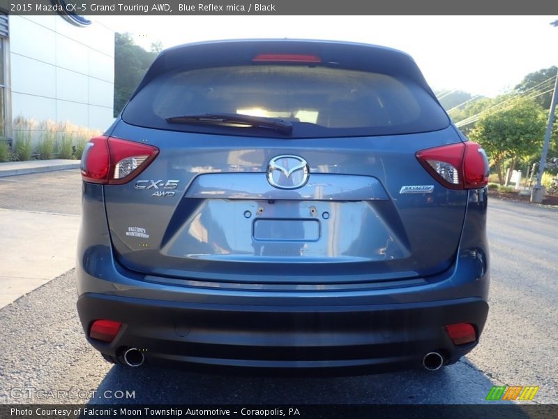 Blue Reflex mica / Black 2015 Mazda CX-5 Grand Touring AWD