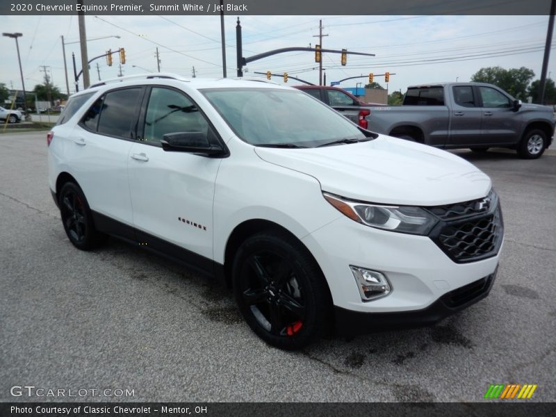 Summit White / Jet Black 2020 Chevrolet Equinox Premier
