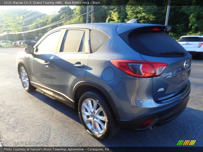 Blue Reflex mica / Black 2015 Mazda CX-5 Grand Touring AWD