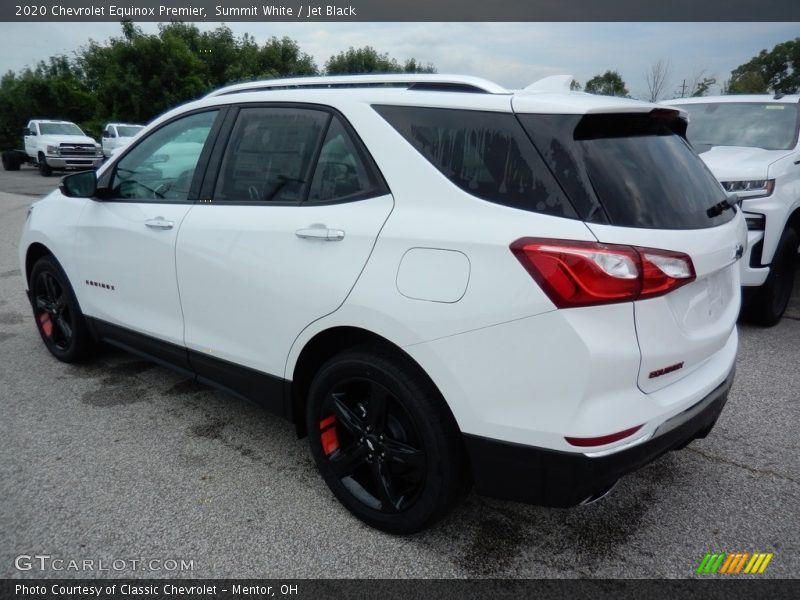 Summit White / Jet Black 2020 Chevrolet Equinox Premier