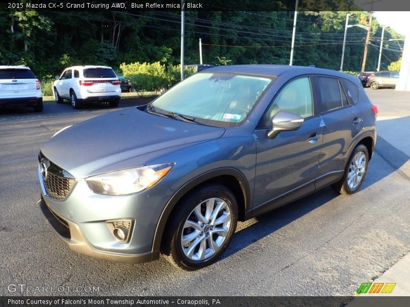 Blue Reflex mica / Black 2015 Mazda CX-5 Grand Touring AWD