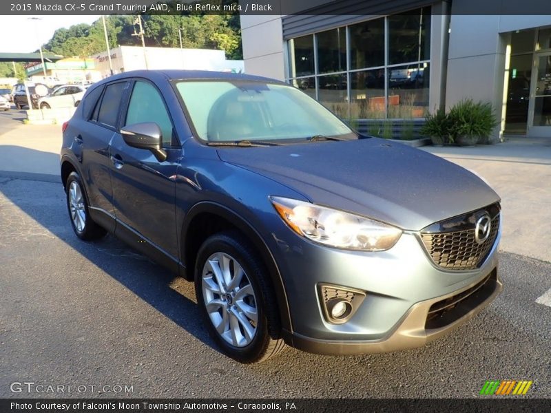 Blue Reflex mica / Black 2015 Mazda CX-5 Grand Touring AWD
