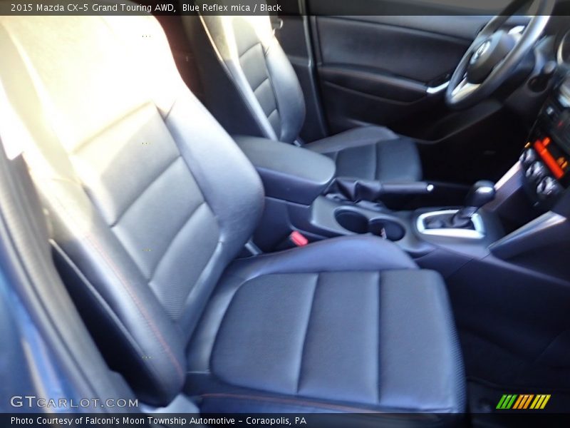 Blue Reflex mica / Black 2015 Mazda CX-5 Grand Touring AWD