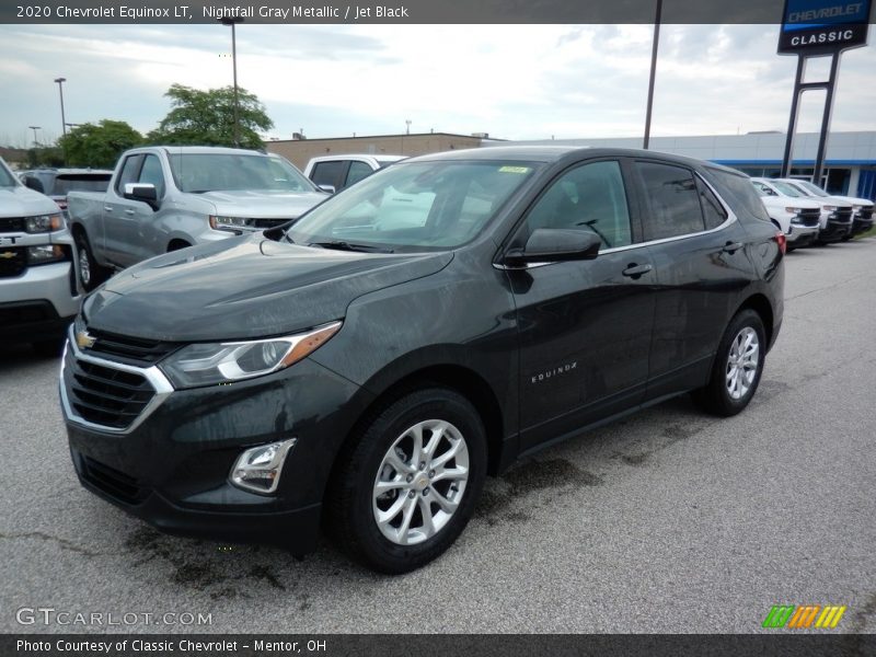 Nightfall Gray Metallic / Jet Black 2020 Chevrolet Equinox LT