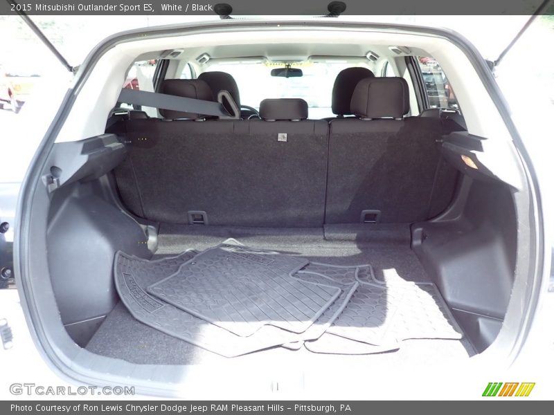 White / Black 2015 Mitsubishi Outlander Sport ES