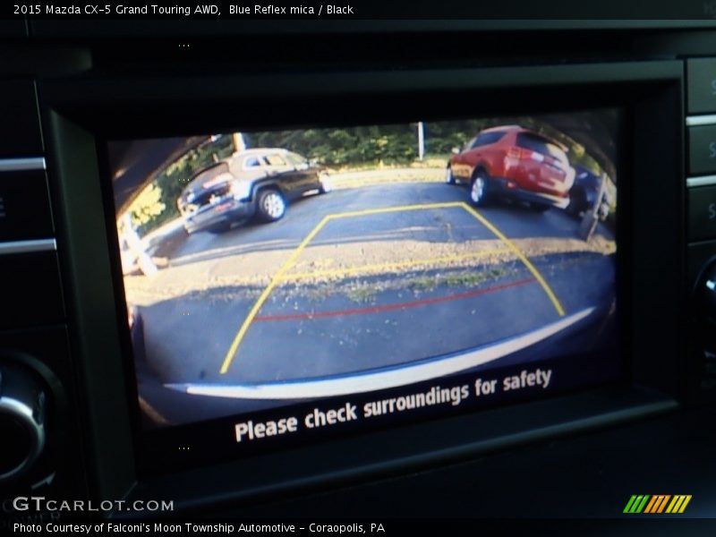 Blue Reflex mica / Black 2015 Mazda CX-5 Grand Touring AWD