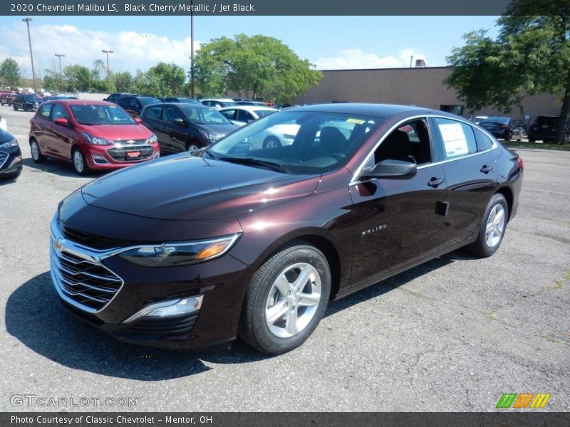 Black Cherry Metallic / Jet Black 2020 Chevrolet Malibu LS