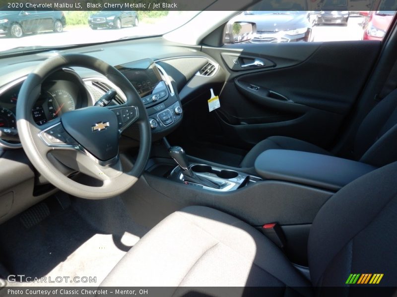 Black Cherry Metallic / Jet Black 2020 Chevrolet Malibu LS