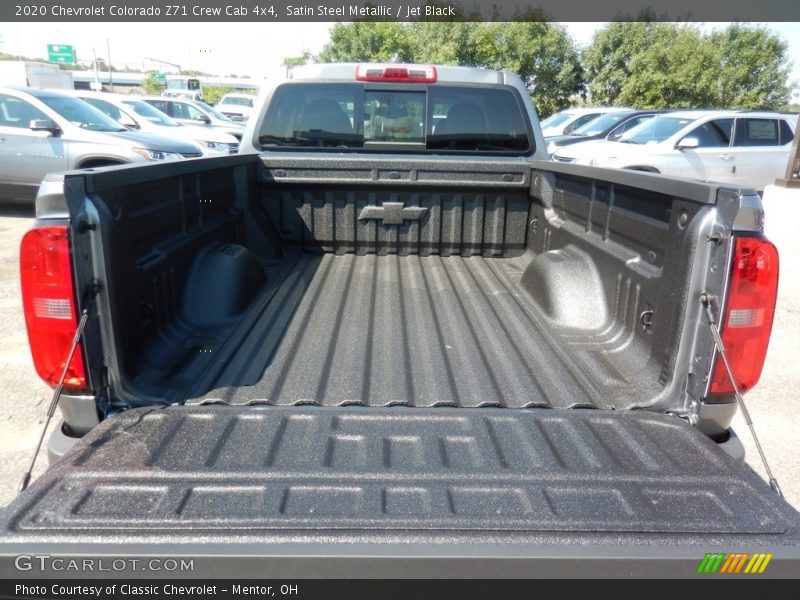 Satin Steel Metallic / Jet Black 2020 Chevrolet Colorado Z71 Crew Cab 4x4
