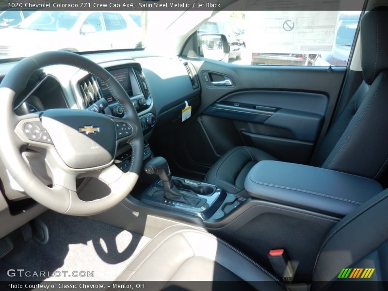 Satin Steel Metallic / Jet Black 2020 Chevrolet Colorado Z71 Crew Cab 4x4