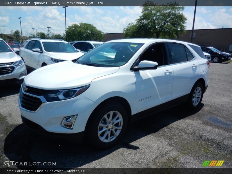 Summit White / Jet Black 2020 Chevrolet Equinox LT AWD