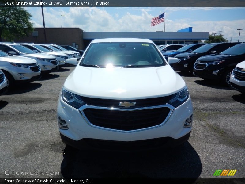 Summit White / Jet Black 2020 Chevrolet Equinox LT AWD
