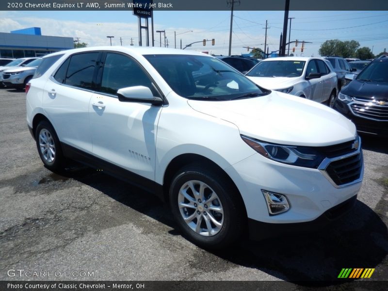 Summit White / Jet Black 2020 Chevrolet Equinox LT AWD