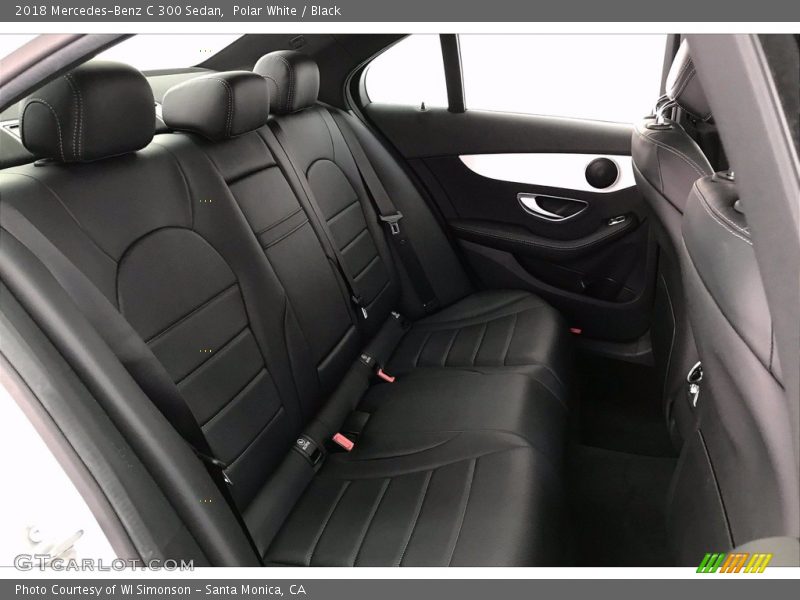 Polar White / Black 2018 Mercedes-Benz C 300 Sedan